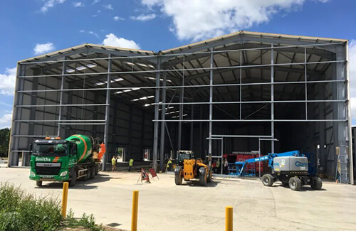 Steel erectors
